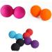  Fomiyes Peanut Ball Yoga Tools | Myofascial Release Silicone Exercise Balls for Full Body Massage & Weight Lifting International Shipping  - Buy Online on GoSupps.com