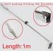 SUNDELY 40" Reptile Snake Tongs Grabber Catcher Handling Tool Stick Herp with Wide Jaw Self Locking Collapsible Foldable Stainless Steel - Buy Online on GoSupps.com