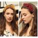 Shop Geyan Vintage Bow Headbands - 2 Pack Red & Black Wide Hair Bands with Dots for Women & Girls - International Shipping Available - Buy Online on GoSupps.com