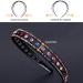 INLAZYTIM 5 Pack Rhinestone Headbands for Women & Girls - Sparkly Double Row Hair Hoop with Non-Slip Teeth Comb - Fashion Crystal Hair Accessories - Buy Online on GoSupps.com