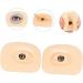 POPETPOP Practical Eye Skin 3 sets Silicone Blank Portable Make Eye Practice Artificial Simulated Up Fake of Professional - Buy Online on GoSupps.com