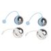 Ciieeo 4 Pcs Tea Infusing Ball Tea Infuser Filter Stainless Steel 4.8*4.8CMx2pcs As Shownx2pcs