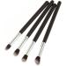 Healeved 12 Pcs Eye Make-up Brush Kit Lip Scrubber Brush Eyeshadow Brushes Eye Shadow Brush Lip Scruber Black - Buy Online on GoSupps.com