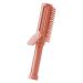 Styling Hair Curling Tool | Volumizing Hair | Curling Make Up Brush Roller Tool Hair Curlers on Top of Head Grip Hair Root Volume Hair Styling Pink