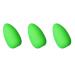 Alwonder 60 Pack Fishing Rig Float Oval Foam Float Pompano Rig Walleye Rig Live Bait Rig Float Surf Fishing Bead Fly Fishing Crawler Harness Green Large-0.45" * 0.78"