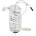Lifevv 4-Pack Urinary Drainage Bag Leg Bag with Anti-Reflux Chamber External catheters(19oz 500ml)