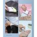 Mini Shampoo Dispenser Set | Portable Travel Bottles for Toiletries | 3 in 1 Pink Travel Containers with Labels - Buy Online on GoSupps.com