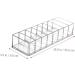 ULTECHNOVO Box Makeup Storage Box Makeup Eyeshadow Highlighter Organizer Eyeshadow Display Rack Care - Buy Online on GoSupps.com