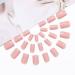 Brishow Short Artificial Press On Nails - Ballerina Acrylic False Nails in Pink - 24 Pieces for Women & Girls - Buy Online on GoSupps.com