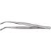 Tweezers Tool Portable Erosion Resistant Stainless Steel Tip Tweezers with Serrated Edge Easy to Clean for Watch Repair Bag (Curved Round Tip) - Buy Online on GoSupps.com