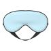 Solid Color Small Fresh Head-Mounted Double-Sided Light-Blocking Sleeping Eye mask to Protect Eyes and Relieve Eye Fatigue Solid Color Small Fresh 1 Count (Pack of 1)