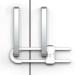 QT BABY Adjustable U Shaped Baby Proofing Cabinet Locks (Pack of 4, White) | Secure Latches for Drawers, Fridge, Closet | Modern Safety Lock with Extra Buttons - Buy Online on GoSupps.com