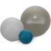 Navaris Massage Ball Set of 3 - Rubber Fascia & Lacrosse Balls for Self-Massage Trigger Point Therapy & Foot Roller Relief - Buy Online on GoSupps.com