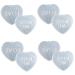 COHEALI 8 Pcs Love Silicone Mold Resin Mold Heart Keychain Molds Portable Pendant Molds Lovers Key Chain Set As Shownx4pcs 6.7X6cmx4pcs