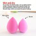 U&I Beauty Sponge Blender - Latex-Free Vegan Makeup Sponge for Flawless Powder Cream & Liquid Application - Mini Size in Brown - Ideal for Foundation Concealer Highlight & Eye Shadow - Buy Online on GoSupps.com