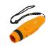 ZHT Electronic Whistle for Coaches Referee Teacher 3-Tones 3 Voice Level, Rechargeable Hand Squeeze Whistle with Lanyard for Outdoor Sport Game Camping Safety and Pet Training Yellow