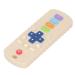 Baby Teething Toy Soft Silicone Fit Hand Flexible Control Teething Toy Odorless for Toddlers for Baby Shower (White)