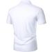 Men's Dry Fit Fashion Polo Shirt - Short Sleeve Collared T-Shirt - Color Block Sports Golf Polo - Z01 White - Size Large - Buy Online on GoSupps.com