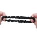 Hasoar 20pcs Silk Satin Mini Hair Scrunchies - Thick Black Elastic Ponytail Holders for Women, Girls, Teens - Holiday Hair Accessories - No Damage Hair Ties - Buy Online on GoSupps.com