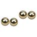 Gleavi 4 pieces of gymnastics ball made of brass wristy massager Hand training balls Massageball handball made of metal outdoor handmade operator sport the ball roll china massage globe