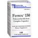 Ferrex -150 Capsules Prevents Iron Deficiency - 100 Each (2)
