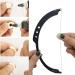 Eyebrow Mapping String & Threading Marker Ruler - Semi Permanent Bow & Arrow Design (Black) - Buy Online on GoSupps.com