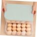 Mikikit Kitchen Egg Tray 3pcs Egg Storage Box Eggs Drawer Storage Bins Egg Storage Tray Egg Tray Storage Rack re-usable - Buy Online on GoSupps.com