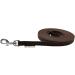 Terrified Biothane Dog Leash for Medium/Large Dogs - 16mm Wide 3m/5m/10m/15m Options 10m with Hand Loop in Brown - Durable & Stylish - Buy Online on GoSupps.com