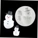 Zerodeko Capacillos para Cupcake Santa Claus Candy Silicone Ice Cube Trays Baking Cupcake Pan Silicone Candy Molds Candle Molds Snowman Candy Mold De para Gelatinas White Chocolate Decorate - Buy Online on GoSupps.com