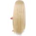 MapofBeauty Long Straight Synthetic Wig 22 Inch Heat Resistant Party Cosplay Mixed Blonde - Buy Online on GoSupps.com