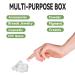 55Pcs 5g Sample Containers with Lids, Labels - Clear Acrylic Jars for Cosmetics, Creams, Makeup, Nails - Buy Online on GoSupps.com