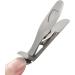 Angled Nail Clippers Thick Nail Clippers for Men | Large Angled Head Nail Clippers - Wide Jaw Nail Clippers with Wide Opening Ergonomic Anti Splash Nail Clippers for Men Grey Silver Single - Buy Online on GoSupps.com