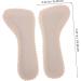 Minkissy 4 Pairs Cork Cropped Insole Inserts for Women - Anti-Slip Sandal Padding Self-Adhesive Shoe Insoles Comfortable Foot Support - Buy Online on GoSupps.com