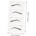 DOITOOL 6 Pcs Makeup Tools Ladies Suits Women Eyebrow Template Eyebrow Card Make up Girl Eyebrow Pencil - Buy Online on GoSupps.com