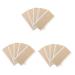 FRCOLOR 30 Sheets Wig Glue Paster Hair Extension Adhesive Strips Hair Extension Tape Hair Extension Accessories Hair Extension Sticker Waterproof Wig Tape Sticker for Wig Tape for Wig