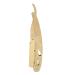 Premium Stainless Steel Face Razor & Neck Cutter - Foldable Manual Beard Knife Holder (Single Blade Straight Edge) - Buy Online on GoSupps.com