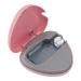 zottel Toothbrush Sanitizer Case Light Weight Simple Operation Small Toothbrush Sanitizer Cover with USB Cable for Home Office Travel (Pink)