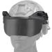 DoxiGlobal Tactical Fast Helmet Flip Goggles - Anti-Fog Glasses for Airsoft & Paintball Shooting | Fits Rail 19-21mm | Black - Buy Online on GoSupps.com