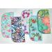 Flower Splash 2 Ply Printed Flannel 8x8 Inches Set of 5 Little Wipes - Buy Online on GoSupps.com