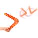 Sylvtoyvx Bumerang wood V-shaped boomerang litter toy woodenbumerang v form boomerangs from wood classic wooden hand over boomerang return outdoor sport flying games for children and adults 1 pieces
