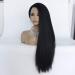 Buy Bghjue 16x4 Long Black Brown Ombre Synthetic Lace Frontal Wig - 22in Cosplay Hair for Women - Buy Online on GoSupps.com