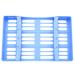 HEALLILY 1pc Plastic Dental Cassettes Dental Instrument Cassettes Dental Tray (Blue)