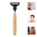 Buy Wooden Handle Security Razor Premium Quality & International Shipping - Buy Online on GoSupps.com