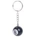 Geieold 2X Billiard Ball Keyring Key Ring Luck .8