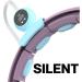 Swiss Activa+ Infinity Hoop Smart Weighted Hula Hoop | Exercise Equipment for Women | S4.S Purple Blue - Buy Online on GoSupps.com