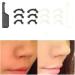 Buy VANANA 6 Pairs Nose Lifting Shaper Inserts - Soft Silicone No Pain Nose Up Corrector Tool (Black & White) - Comfortable & Easy to Use - International Shipping Available - Buy Online on GoSupps.com