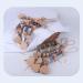 Ibeafilly Baby Pacifier Chain Clip - Unisex Silicone Pearl Strap & Wood Clip for Bib - Triangle Design - Buy Online on GoSupps.com