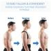Adjustable Posture Corrector Back Support Shoulder Back Brace Posture Spine Corrector Postural Fixer Tape - Buy Online on GoSupps.com