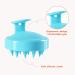 Shampoo Brush Bath Kit - Silicone Hair Scalp Massager & Skin Exfoliation Pad - Green - Buy Online on GoSupps.com