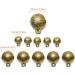 zosenda Extra Loud Cat & Dog Bell 11 Pcs Brass Dog Collar Bell Set Pet Tracker Retro Style Anti-Lost Location Bell for Cat Dog Collar Decoration Training Walking Hiking Hunting (Assorted Sizes) - Buy Online on GoSupps.com
